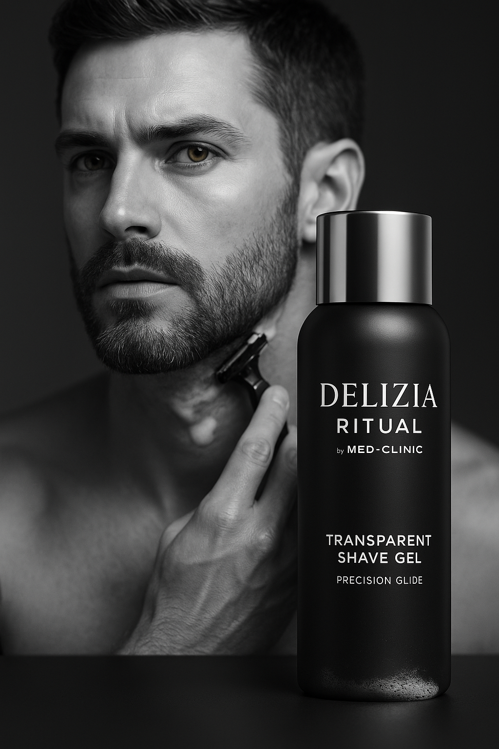Delizia Ritual Transparent Shave Gel “Precision Glide”